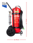 Preview: Jockel S50JF EXTGREEN 2.0 fahrb. Schaum-Feuerlöscher Frostsicher, Fluorfrei, 5 m Schl. inkl. Plakette
